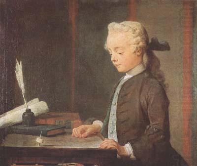 Jean Baptiste Simeon Chardin Boy with a Spinning top (mk08) china oil painting image